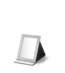 Silver Gray Small Rectangle Foldable Mirror