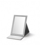 Silver Gray Large Rectangle Foldable Mirror