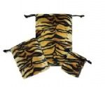 Tiger Flannel Bag 2 x 2 1/2