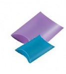 PP Frosted Pillow Boxes 4 x 3 3/4 x 1 1 /4