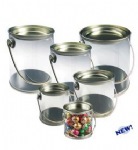 Clear Pail with Handle