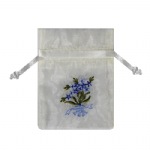 Embroidered Satin Bags