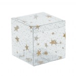 Clear Boxes with Star Print