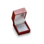 Leatherette with Gold Rim Ring Clip Box