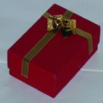 Cardboard Pendant Box with a Bow