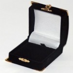 Velour Treasure Chest Small Pendant Box