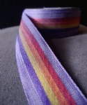 Vintage Cloth Striped Rainbow Ribbon