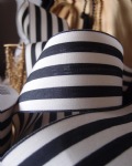 Striped Polyester Blend Ribbon