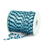 Black and Turquoise Knot Cord