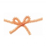 Orange Picot Braid Ribbon