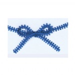 Royal Blue Picot Braid Ribbon