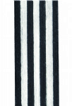 Black Stripe Cotton Curling Ribbon