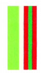Christmas Stripe Cotton Curling Ribbon