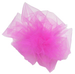 Hot Pink Tulle Ribbon