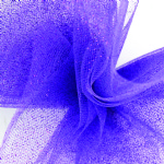 Sparkle Purple Tulle Ribbon
