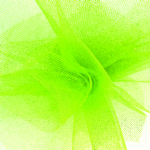 Sparkle Apple Green Tulle Ribbon