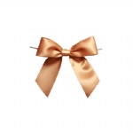 Pre-Tied Satin Bows with Wire
