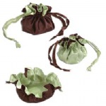 Reversible Satin Flower Wrappers