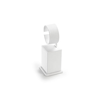White Leatherette Watch Displays