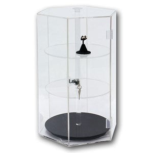 Rotating Acrylic Display Cases