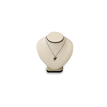 Chocolate/Beige Leatherette Neck Displays