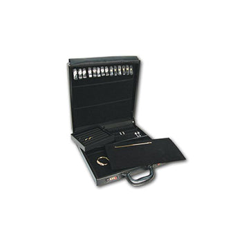 Black Leatherette Salesman's Jewelry Cases