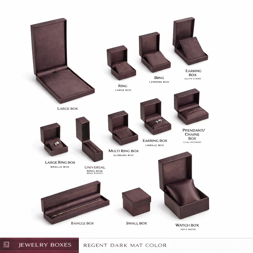 Purple Leatherette Box Collection