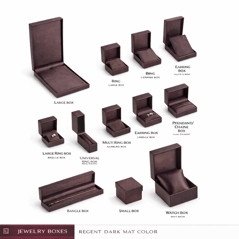 Purple Leatherette Box Collection