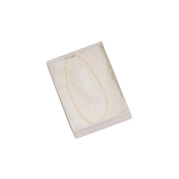 Clear Lidded Cotton Filled Boxes