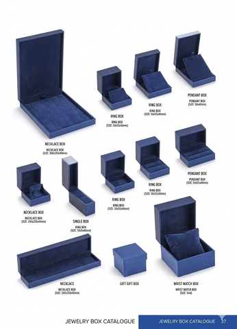 Navy Leatherette Box Collection