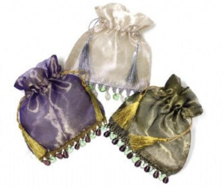 Elegant Drawstring Pouches