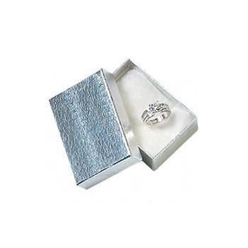 Silver Cotton Filled Boxes