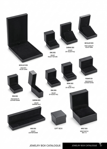 Black Leatherette Box Collection