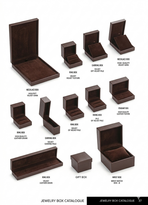 Chocolate Leatherette Box Collection
