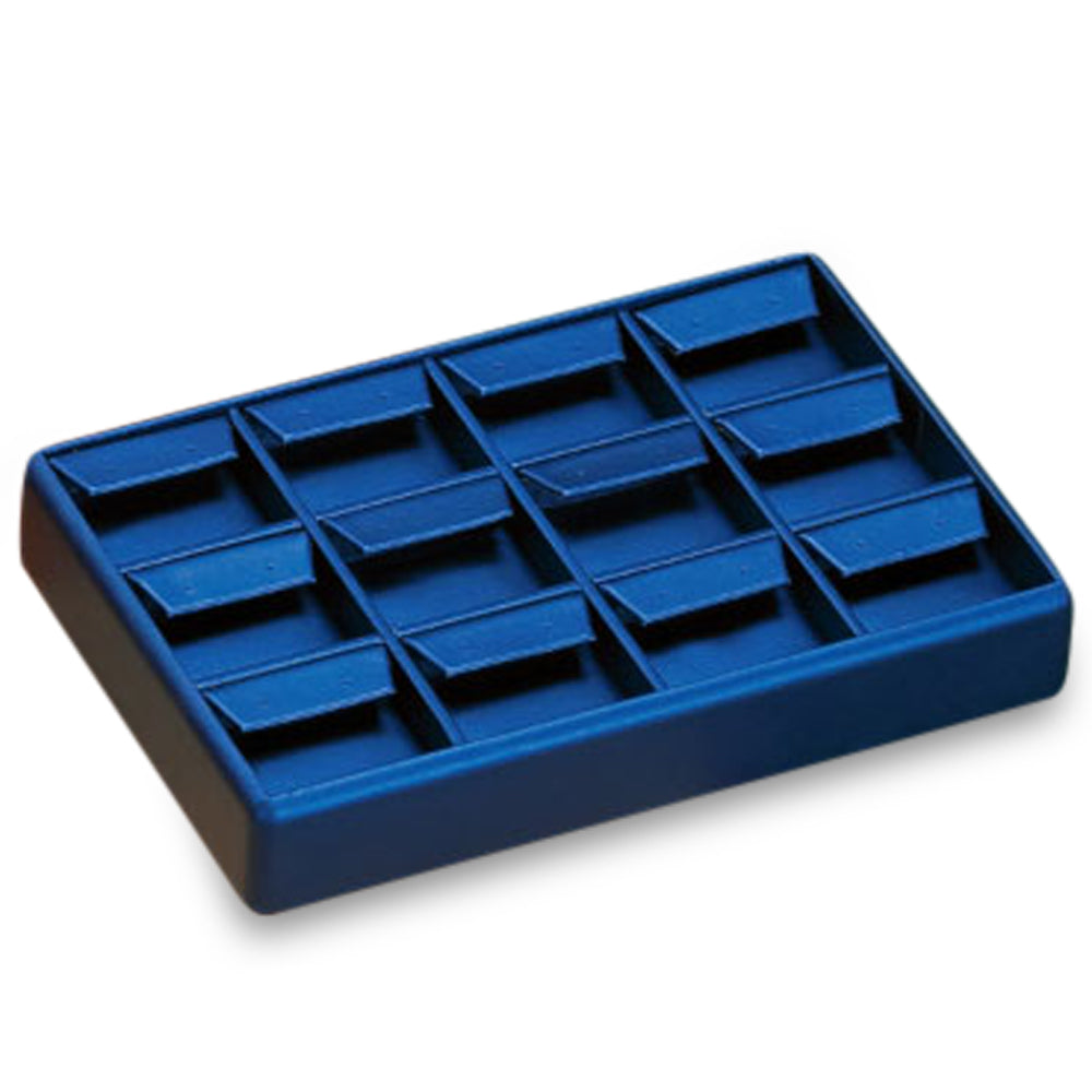 Blue Leatherette Earring Displays