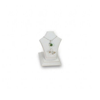 White Leatherette Pendant Displays