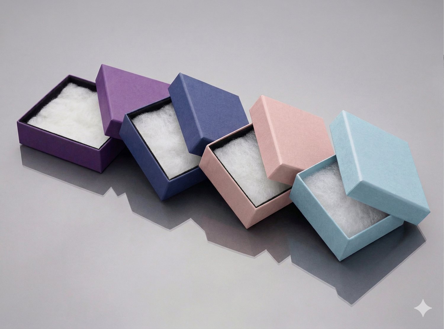 Superior Kraft Color Cotton Filled Boxes - Made in USA