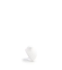 White Leatherette Small Neckform