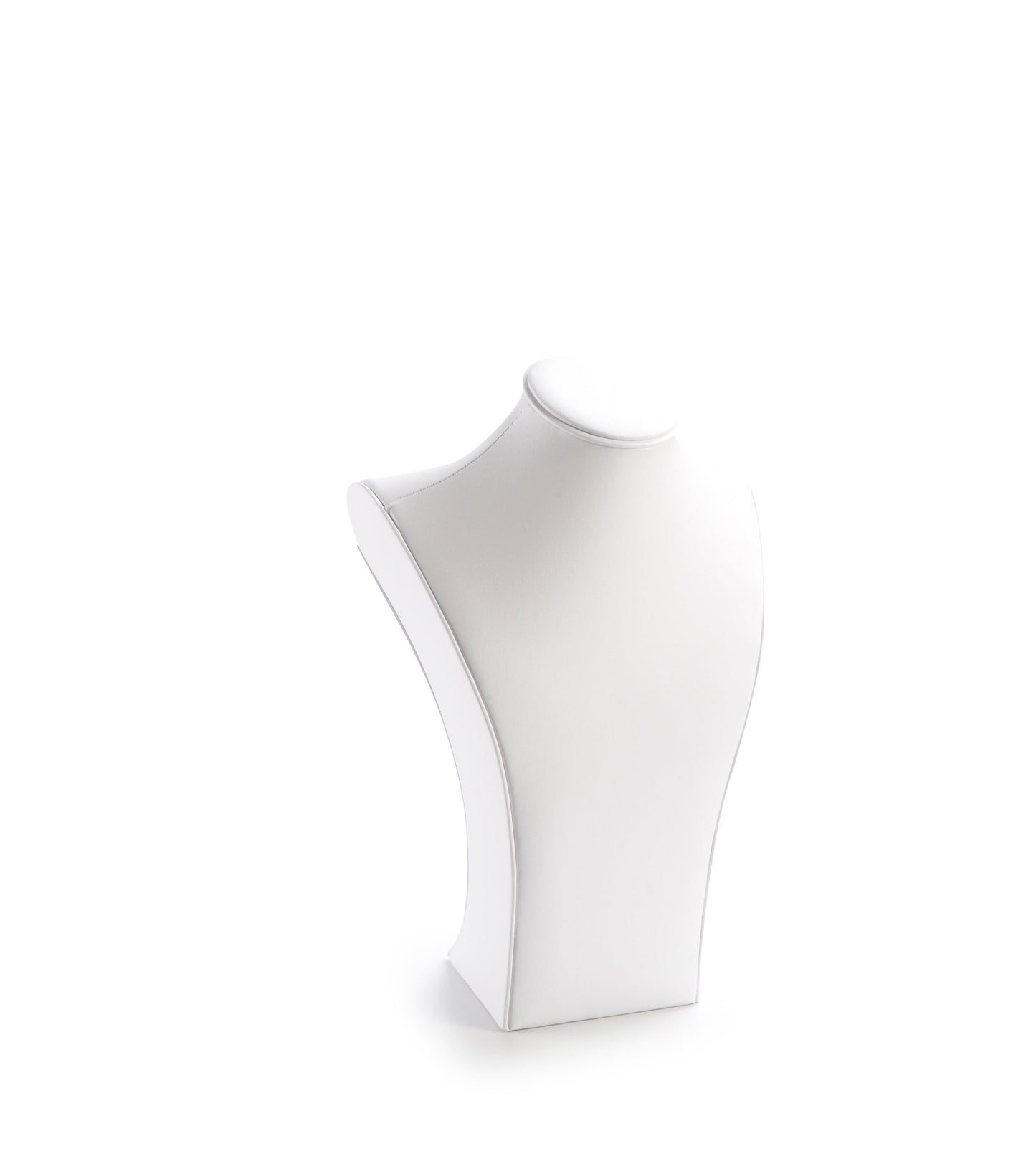 White Leatherette X-Large Neckform