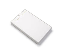 White Leatherette 10 Chain