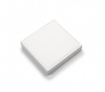 White Leatherette Tray Cover