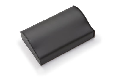 Black Leatherette Bracelet Dome