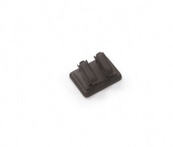 Chocolate Leatherette 2 Ring Stand – Novel Box