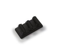 Black Leatherette 3 Ring Stand