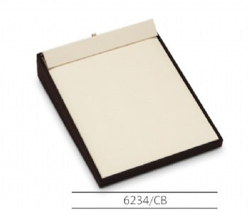 Chocolate/Beige Leatherette 14 Chain Pad