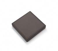 Chocolate/Beige Leatherette Tray Cover