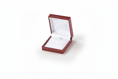 Leatherette Cufflink Jewelry Box