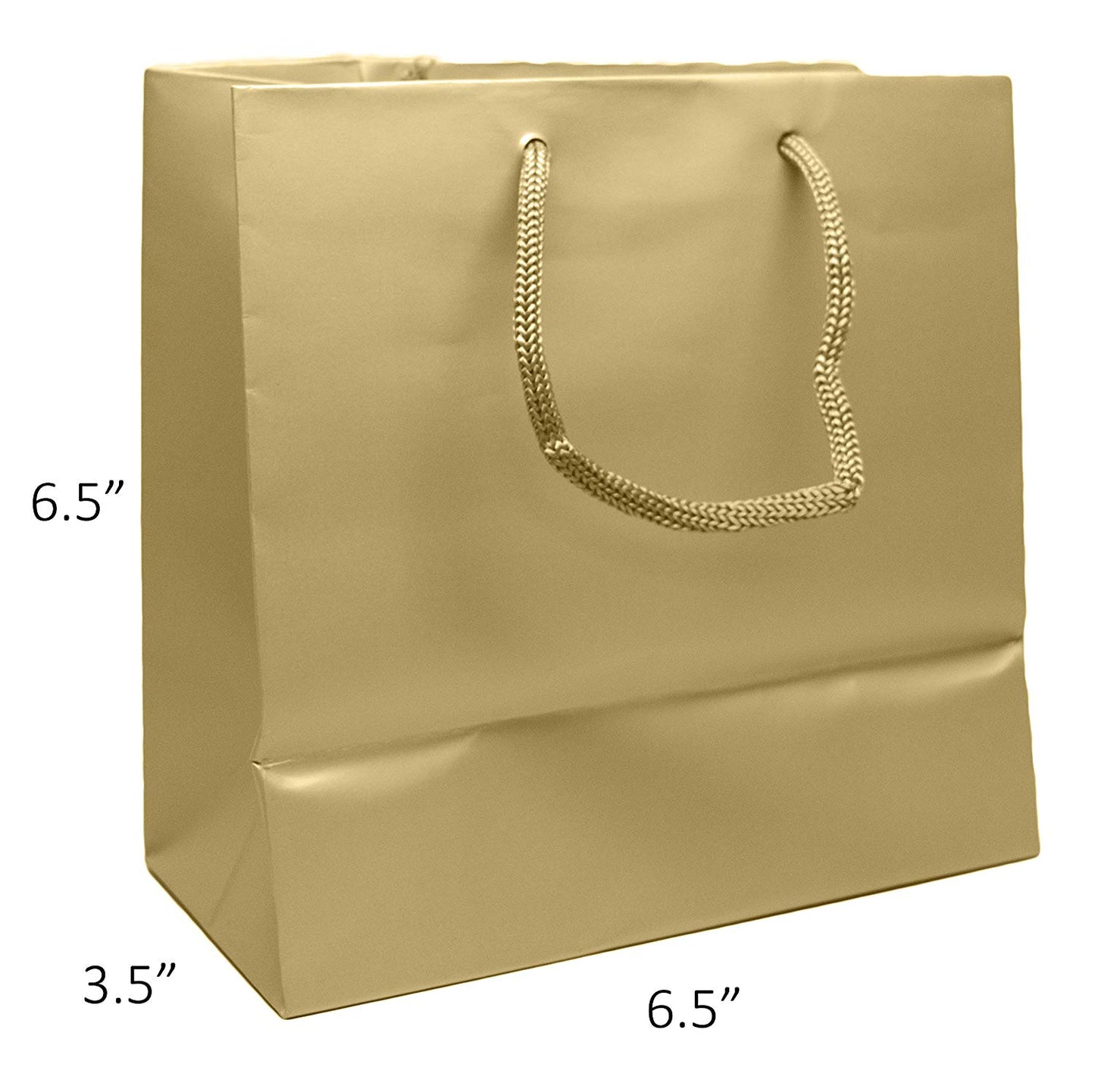Matte Euro Tote Bags w Rope Handles (x100)
