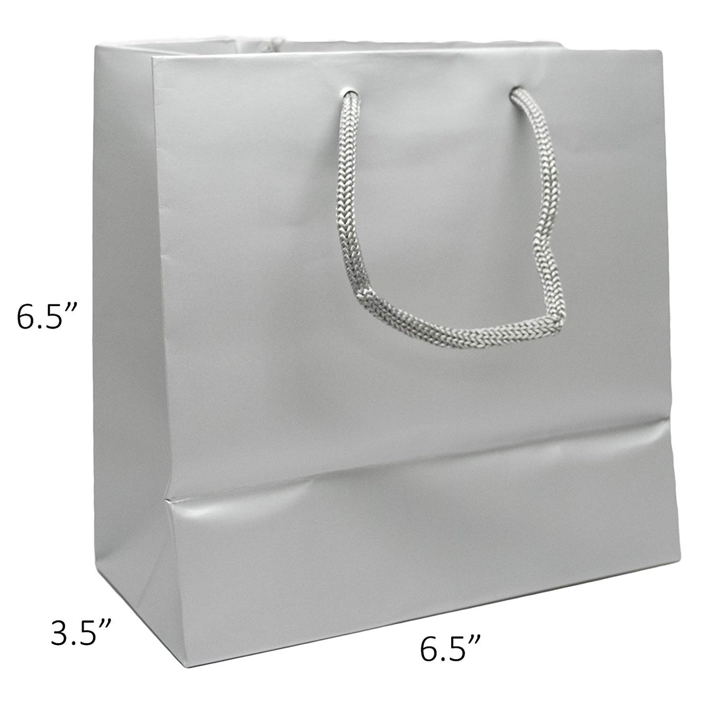 Matte Euro Tote Bags w Rope Handles (x100)