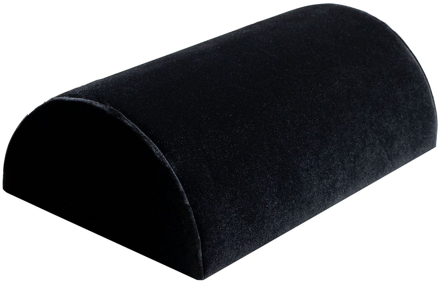Black Velvet Half Moon Display for Bracelets & Watches